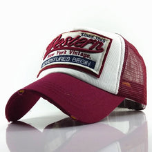 Load image into Gallery viewer, summer baseball red cap