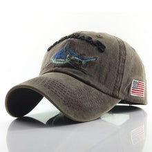 Load image into Gallery viewer, cream flag baseball cap