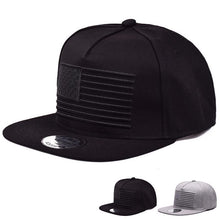 Load image into Gallery viewer, 3d flag black cap